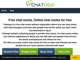 'chatogo.com' screenshot