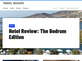 'travelseason.com' screenshot