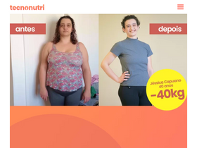 'tecnonutri.com.br' screenshot