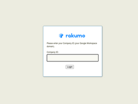 'a-rakumo.appspot.com' screenshot
