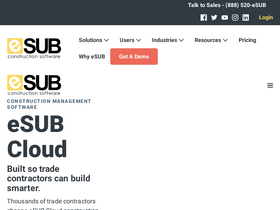 'esub.com' screenshot