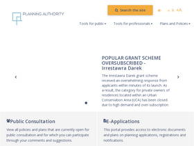 'pa.org.mt' screenshot