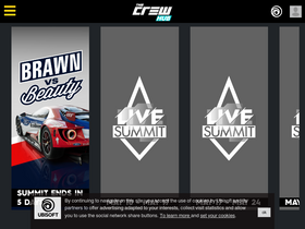 'thecrew-hub.com' screenshot