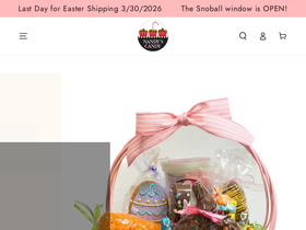 nandyscandy.com homepage screenshot