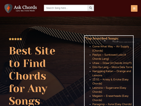 'askchords.com' screenshot