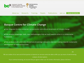 'bc3research.org' screenshot