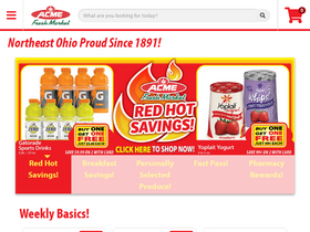 'acmestores.com' screenshot