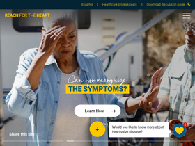 'reachfortheheart.com' screenshot