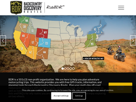 'ridebdr.com' screenshot