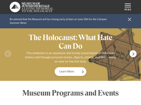 'mjhnyc.org' screenshot