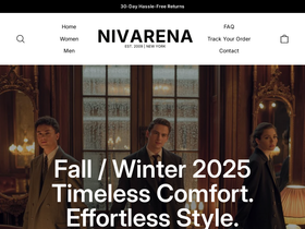 Nivarena website screenshot