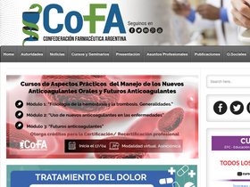 'cofa.org.ar' screenshot