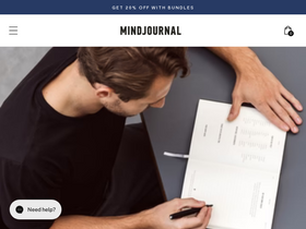 'mindjournals.com' screenshot