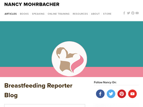 'nancymohrbacher.com' screenshot