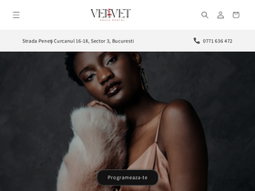 velvetdressrental.com homepage screenshot