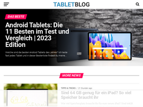 'tabletblog.de' screenshot