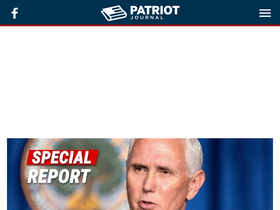 'thepatriotjournal.com' screenshot