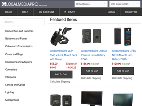 'globalmediapro.com' screenshot