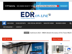 'edrmagazine.eu' screenshot