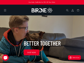 yesbirdie.com homepage screenshot