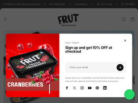 frut.shop homepage screenshot
