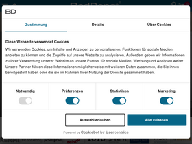 'baddepot.de' screenshot