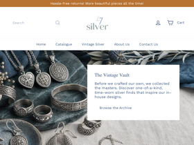 47-silver.com homepage screenshot