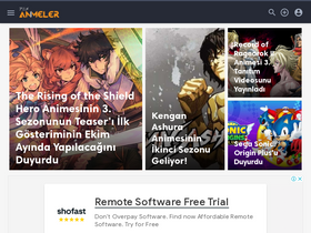 'animeler.net' screenshot
