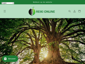 reikionline.info homepage screenshot