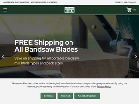 'woodlandmills.com' screenshot