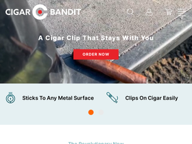 thecigarbandit.com homepage screenshot