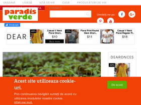 'paradisverde.ro' screenshot