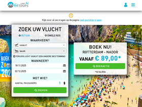 'mltours.nl' screenshot