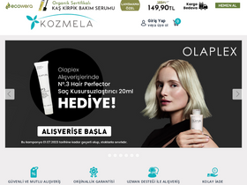 'kozmela.com' screenshot