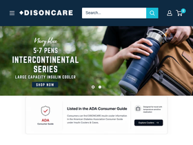 disoncare.com homepage screenshot