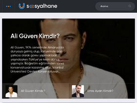 'sosyalhane.com' screenshot