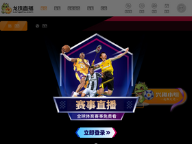 'longzhu.com' screenshot
