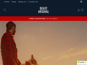 beastarsenal.com homepage screenshot