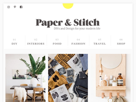 'papernstitchblog.com' screenshot