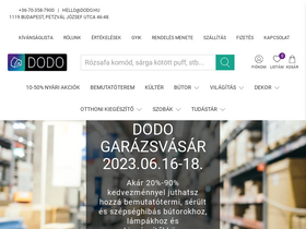 'dodo.hu' screenshot