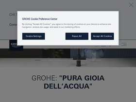 'grohe.it' screenshot