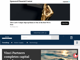 'water-technology.net' screenshot