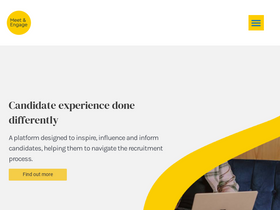 'meetandengage.com' screenshot