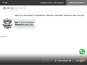 'velasresorts.com' screenshot