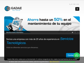 'gadae.com' screenshot