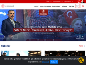 'konya.gov.tr' screenshot