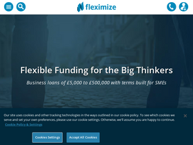 'fleximize.com' screenshot