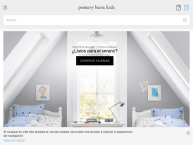 'potterybarnkids.com.mx' screenshot