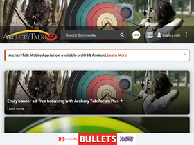 'archerytalk.com' screenshot