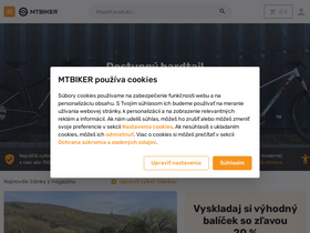 'mtbiker.sk' screenshot